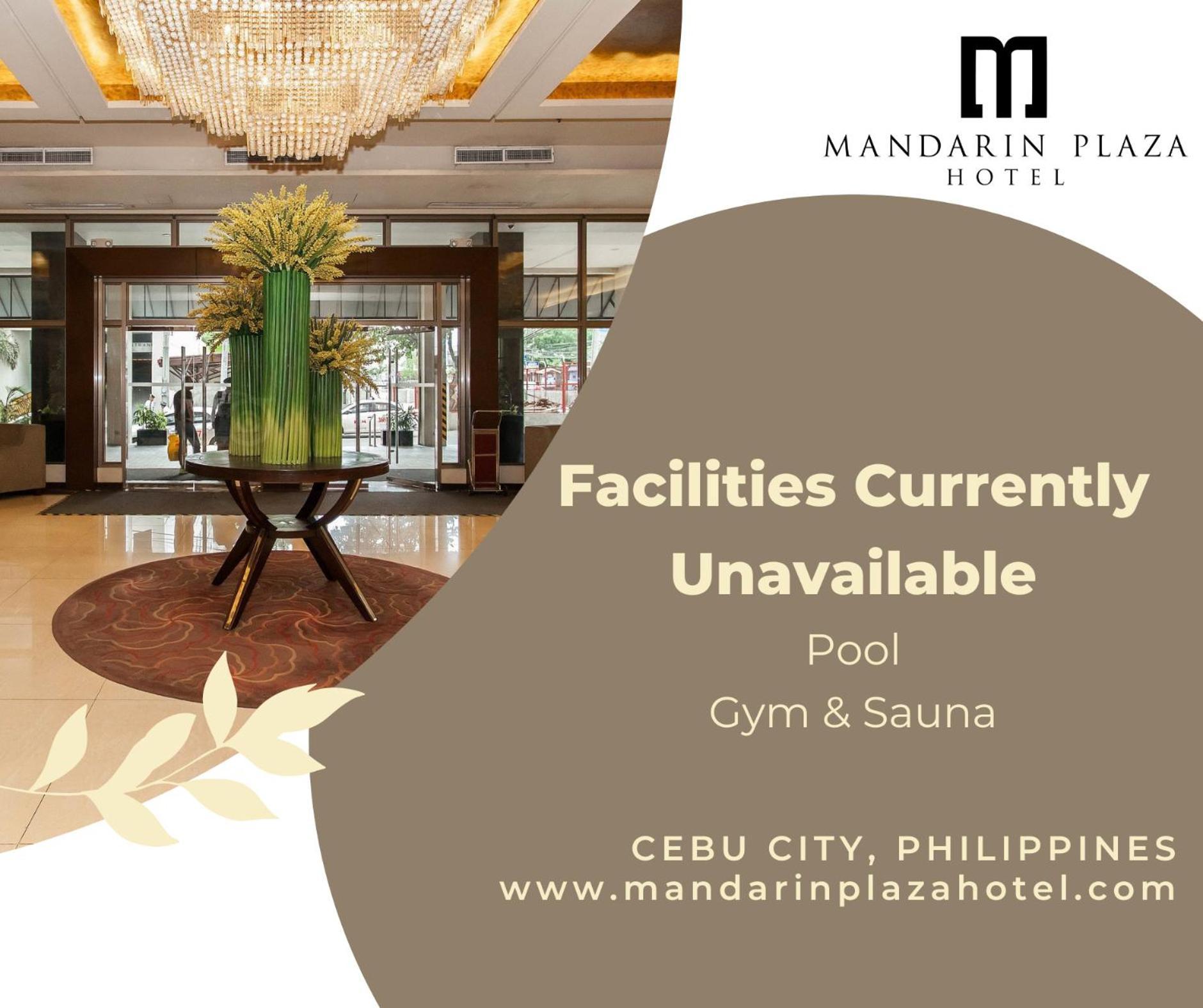 Mandarin Plaza Hotel Cebu Exterior foto